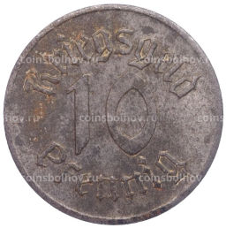 10 пфеннигов 1918 года Германия - Страсбург (нотгельд)