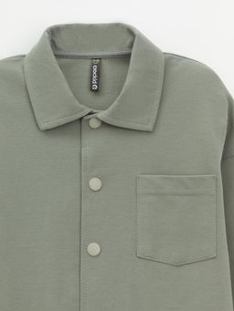 КР 302794/хаки 6206 к642 рубашка для мал