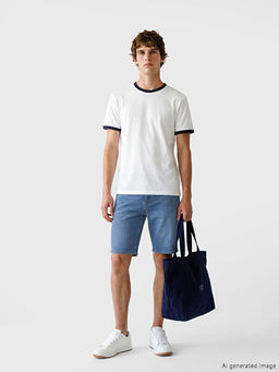 Slim Fit Erkek Jean ?ort