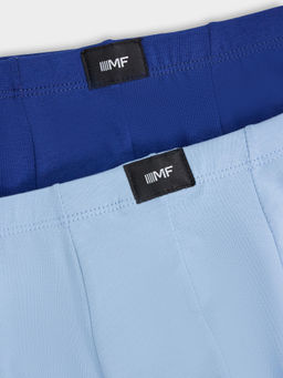 Трусы боксеры мужские в наборе, 2 шт пыльный голубой +гроза 411122-2 - Mark formelle фото 7