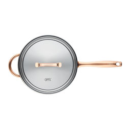 2756 GIPFEL Сковорода-сотейник ABSOLUTE 26х7см/2,7л со стальной крышкой, с индукционным капсульным дном. Материал: нерж. сталь 18/10. Толщина: 0,8мм  фото 5