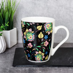 Кружка Цветы/ G039 /уп 72/ - Галеонтрейд фото 3