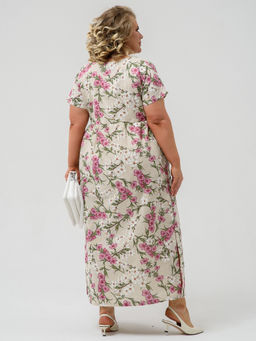 Платье Хлопок 70% Лён 30% Кострома 2 - Оптима фото 72