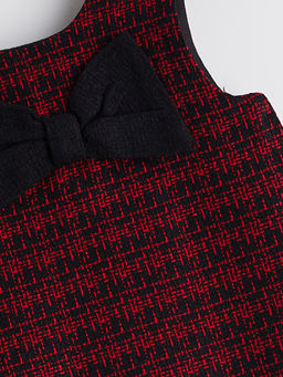 Bisiklet Yaka Arm?rl? K?z ?ocuk Elbise