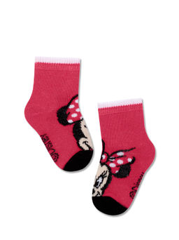 Цена за 2 пары Conte-kids Disney малиновый