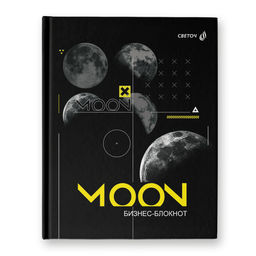 Светоч Бизнес-блокнот, глянцевая ламинация, 80ББТ5_4_5_1 A5+ 80 л. 22 шт. клетка Выше неба 000940