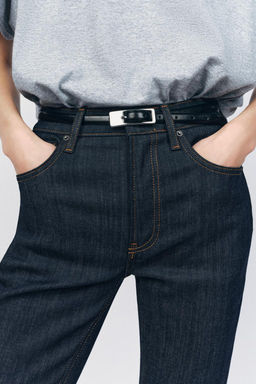 THIN LEATHER BELT