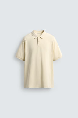WASHED PIQU_ TEXTURE POLO SHIRT - Zara фото 7