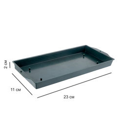 Blumentag PWF Поддон для флористической пены 23 x 11 x 2 см поддон зеленый  фото 3