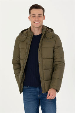 U. S. Polo Assn / Мужское пальто цвета хаки