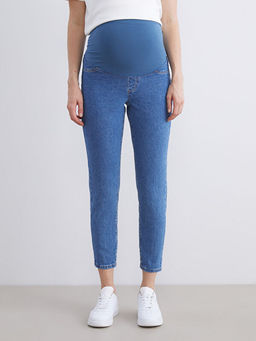 Kar?n Panelli Slim Mom Hamile Jean Pantolon