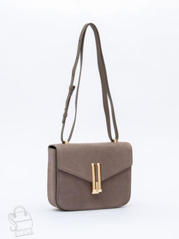 Сумка женская кожаная 1045MF apricot Polina&Eiterou  в Новосибирске