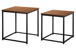 Набор 2 журнальных столиков 37,5*37,5*40 см / 33,5*33,5*36 см - Elan gallery фото 4