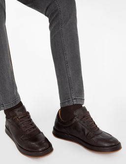 Коричневые туфли