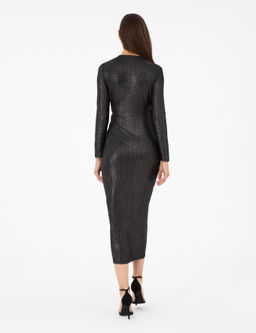 Siyah Slim Fit _rme Elbise - Pierre cardin фото 5