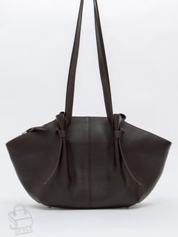 Сумка женская кожаная 2394-1Y coffee Polina&Eiterou