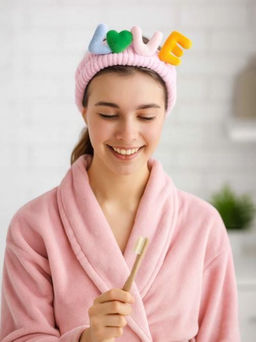 Повязка на голову "Love", pink