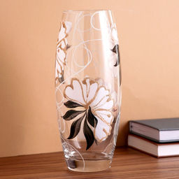 Ваза для цветов «Цветы лилии», d=7.5 см, 26×10 см, стекло