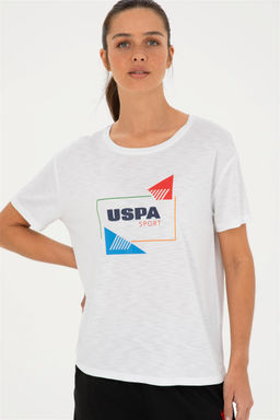 U. S. Polo Assn / Женская белая футболка - U.s. polo assn фото 3