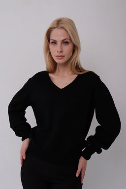 11011 Пуловер чёрный - Martichelli фото 7