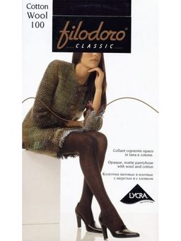 Колготки женские COTTON WOOL 100 (Filodoro)