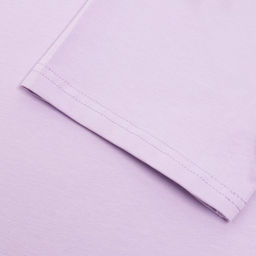 Футболка однотонная женская MINAKU: Basic line, лавандовая, размер 42