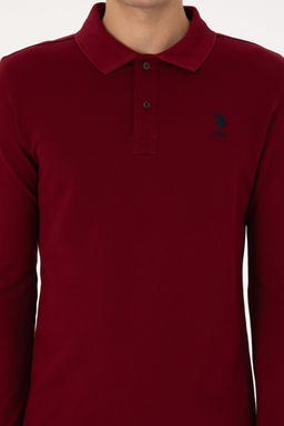 Erkek Bordo Basic Sweatshirt - U.s. polo assn фото 13