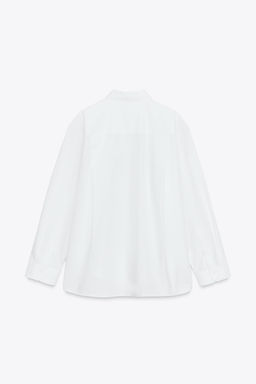 POPLIN SHIRT ZW COLLECTION - Zara фото 9