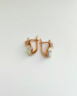 Серьги с кристаллами Swarovski с кристаллами Swarovski