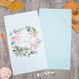 Набор полотенец Этель Heart 2 шт, 100% хлопок