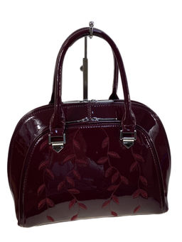 Женская сумка из искусственной кожи, цвет бордовый
