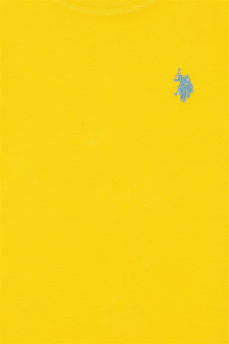 U. S. Polo Assn Детская желтая футболка с круглым вырезом - U.s. polo assn фото 3