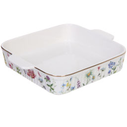 Форма керамическая для запекания "Альпийский луг" 0,5л 20,5*17*4,5см