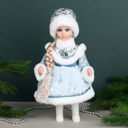 Фигурка Снегурочка 30 см +подарок / 21B56 /уп 36/ - Галеонтрейд фото 5