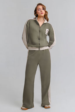 Арт. 2537 Костюм женский с брюками 44-50 (4 шт) Цвет:хаки - Калинка фото 15