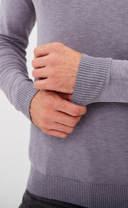 Водолазка F021-15608 grey melange - Fine joyce фото 7