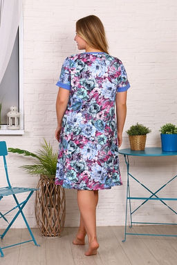 Халат женский на молнии (671-1)