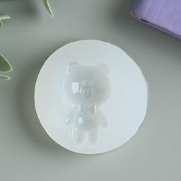 Цена за 4 шт. Молд силикононовый «Медвежонок» 1 х 4 х 4 см