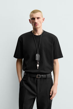 HEAVYWEIGHT SHORT SLEEVE T-SHIRT - Zara фото 12