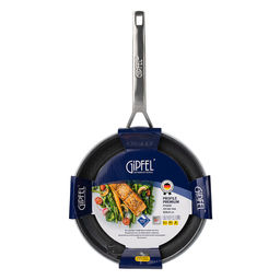 51377 GIPFEL Сковорода PROFILE PREMIUM 26*5,0 см из кованого алюминия с премиальным царапиноустойчивым 3-cлойным антипригарным покрытием Teflon Profile, с ручкой из нержавеющей стали, с индукционным д  фото 7