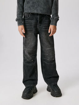 ACOOLA / Брюки джинсовые детские для мальчиков Nomu черный