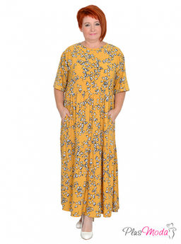 Платье Модель №1117 размеры 44-84 - Plusmoda фото 6