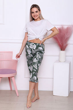 Бриджи трикотажные, листья (901-2) - Плиона фото 4