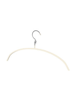 VAL BG-226B10S6 Вешалка мет., 42*23*1.2 см, набор 6 шт., б/перекл., c крючком д/экон. места, беж., шт