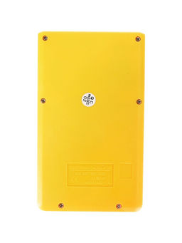 Калькулятор карманный 08-разрядный, корпус желтый