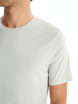 Bisiklet Yaka Penye Erkek Ti??rt