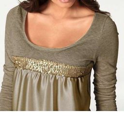 Блузка, серая - Linea tesini фото 5