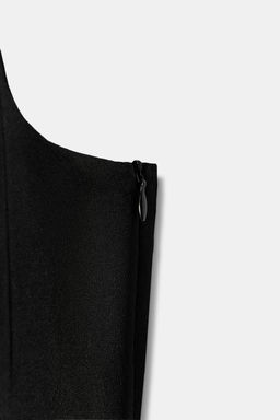 MONO CUELLO HALTER ZW COLLECTION / Negro - Zara фото 8