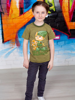 Футболка "Защитник", хаки