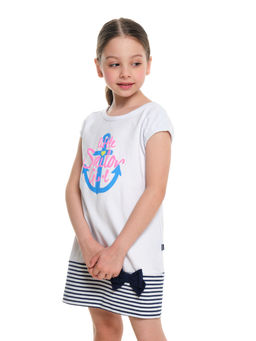 Платье UD 2953 бел/полос - Mini maxi фото 3